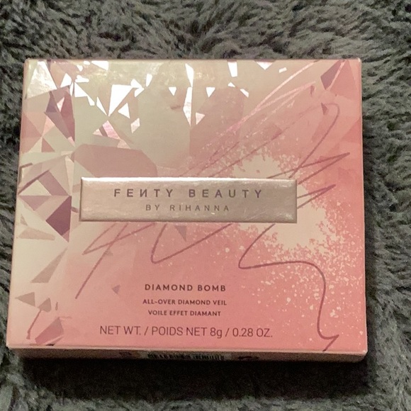 Fenty Rose Rave Diamond Bomb All-Over Diamond Veil - Picture 5 of 7